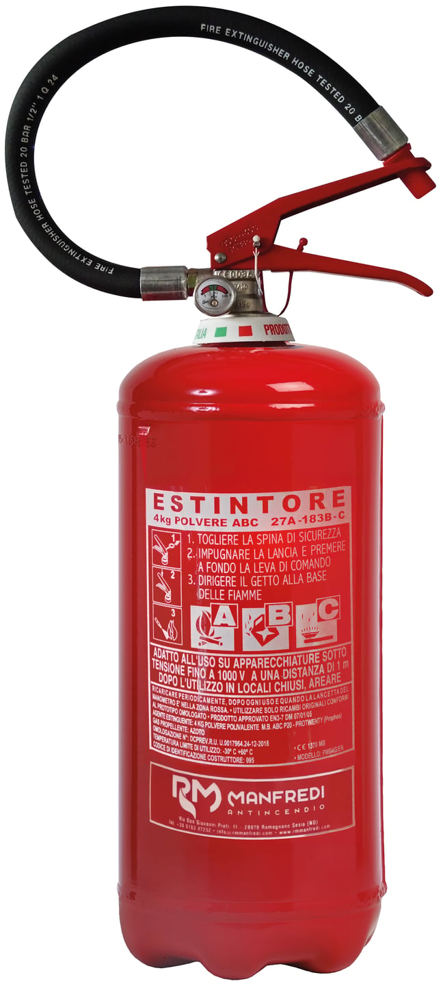 Estintori portatili a polvere