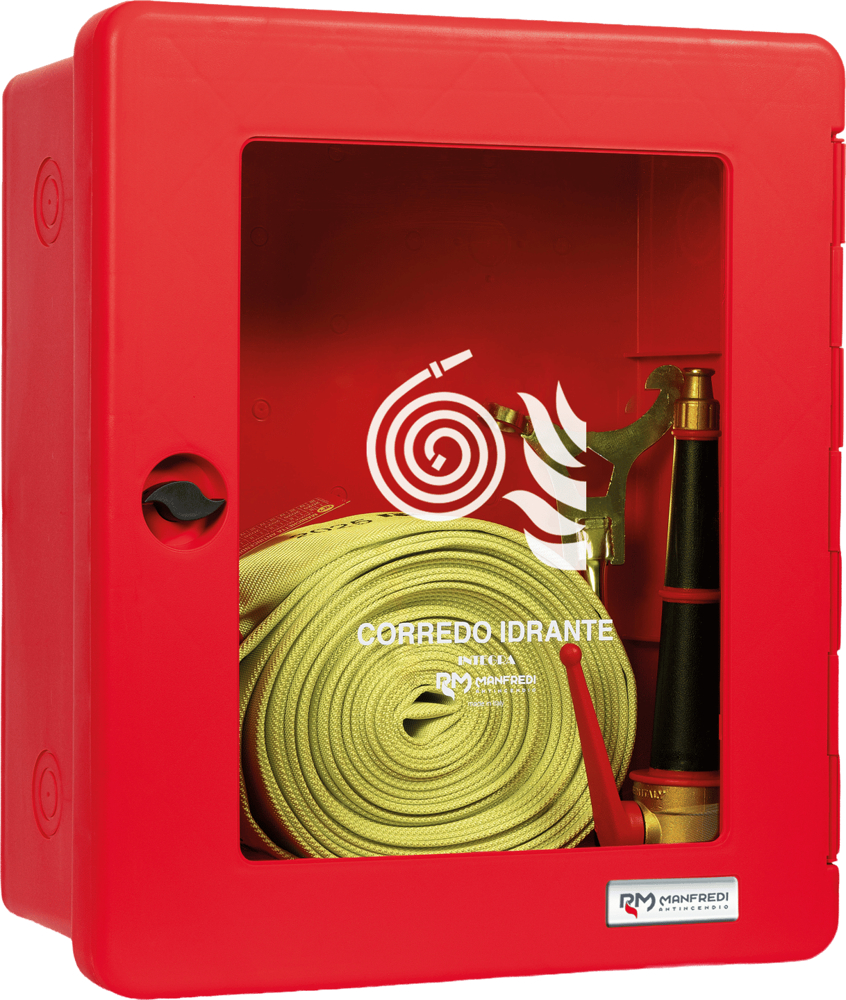 Soft-DN70-Überflurhydrantenschrank für Außenmontage