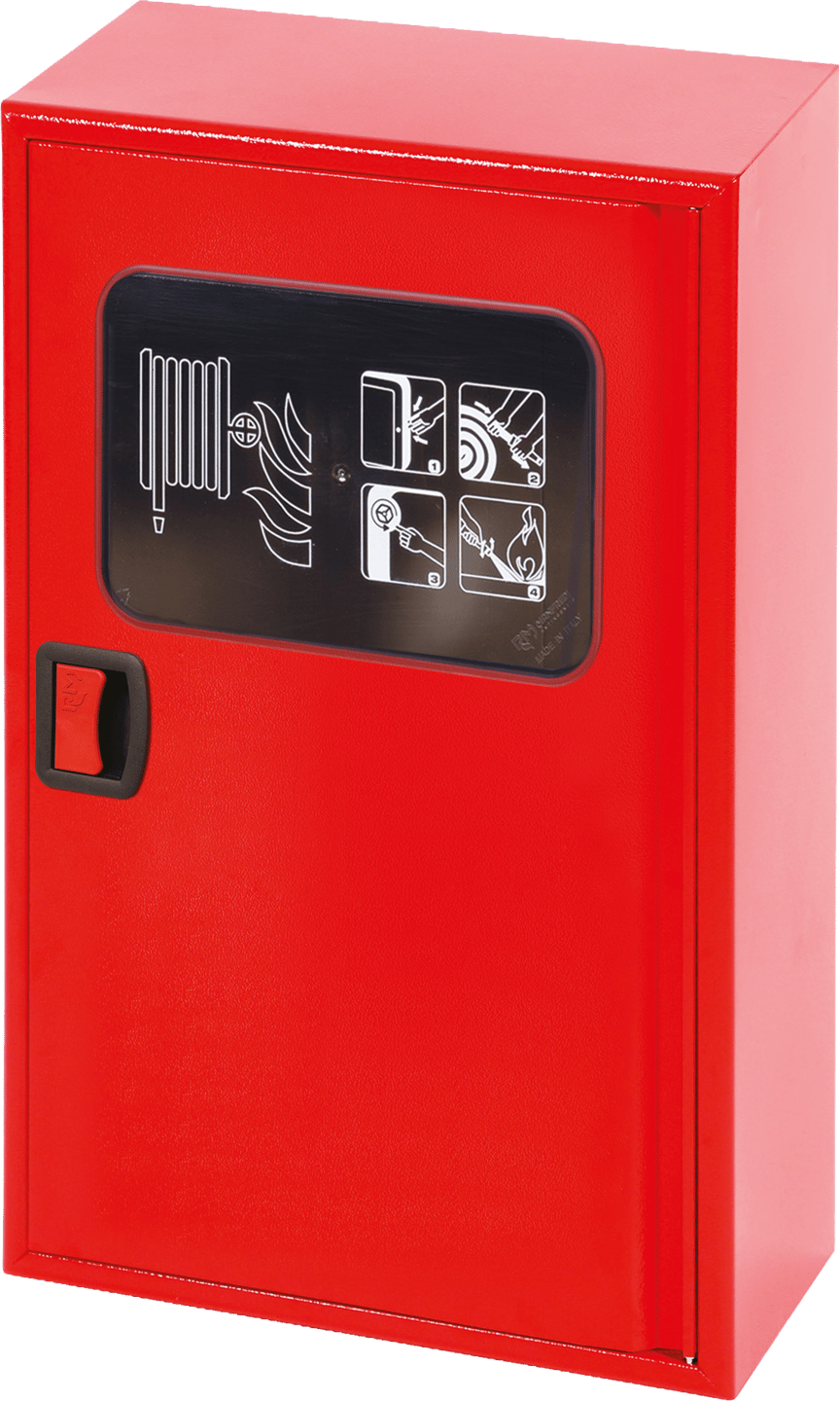 Wandhydrant Airone Evo DN70 für Außenbereich mit Sichtfenster