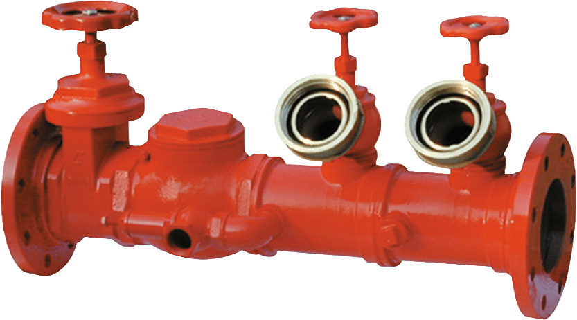 Geflanschter Inline-Anschluss für Feuerlöschfahrzeuge