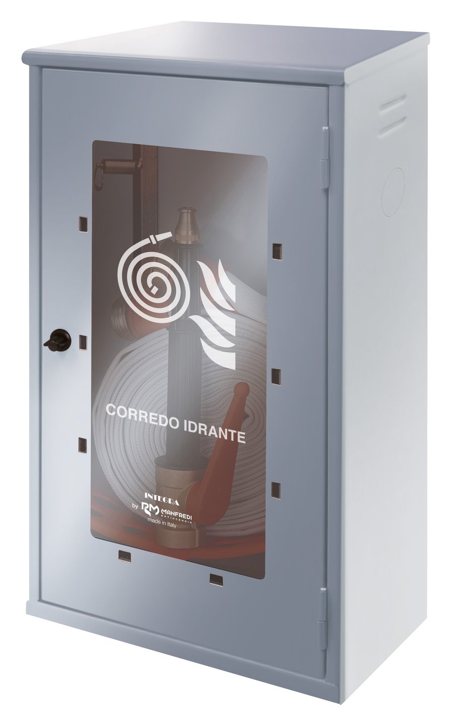 Airone DN70 Outdoor Wall Hydrant with Panel