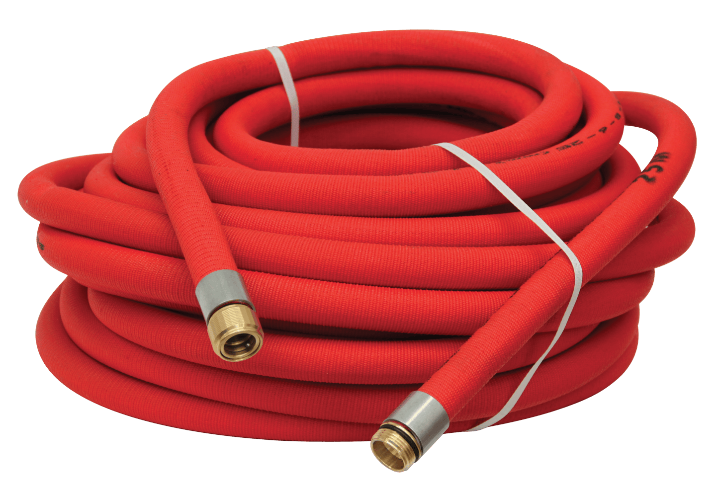 Tubo Semirigido Rosso per Naspo Raccordato DN25