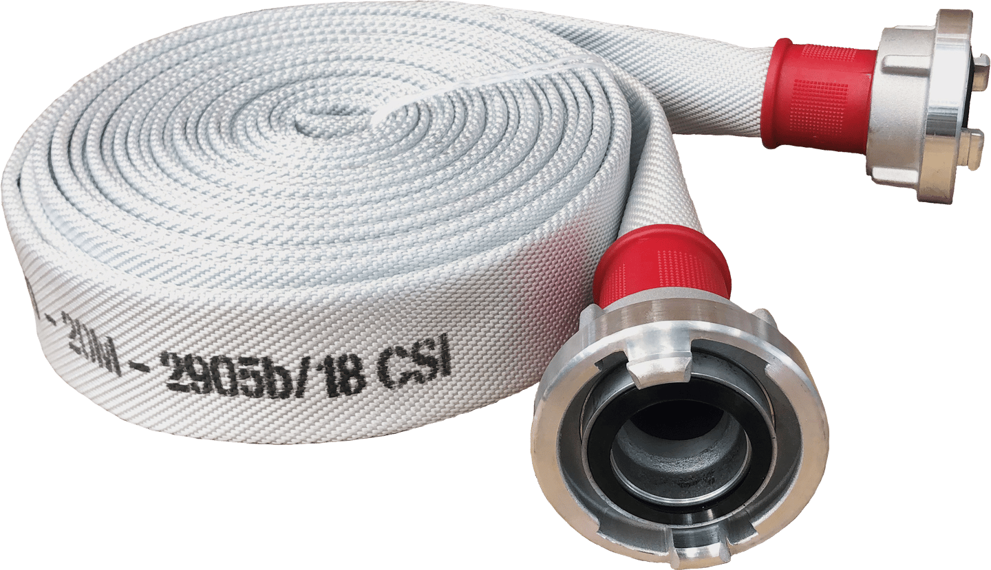 Feuerwehrschlauch Silver DN45 mit Storz-Kupplungen