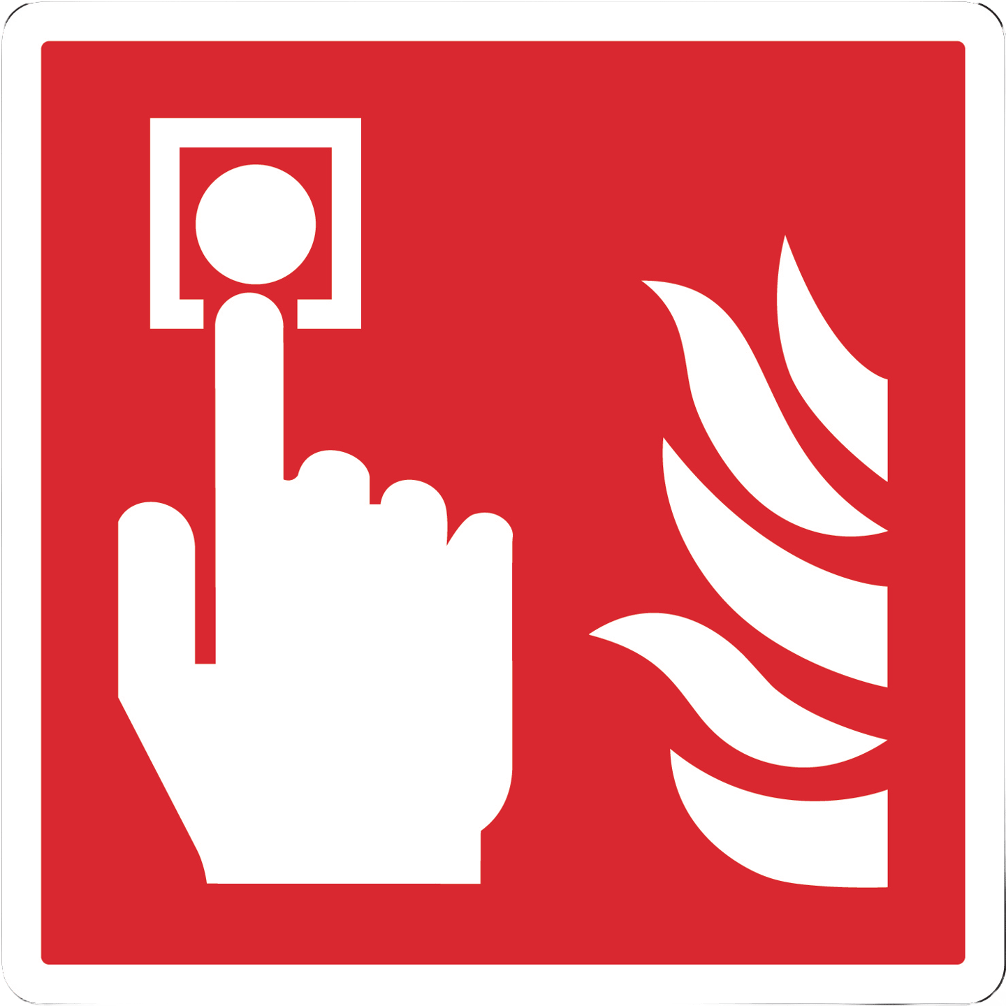 Señalización de seguridad contra incendios Plex