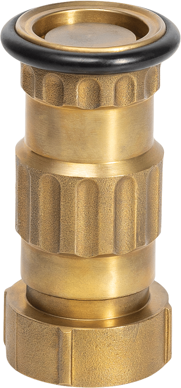 Strahlrohr aus goldfarbenem Messing