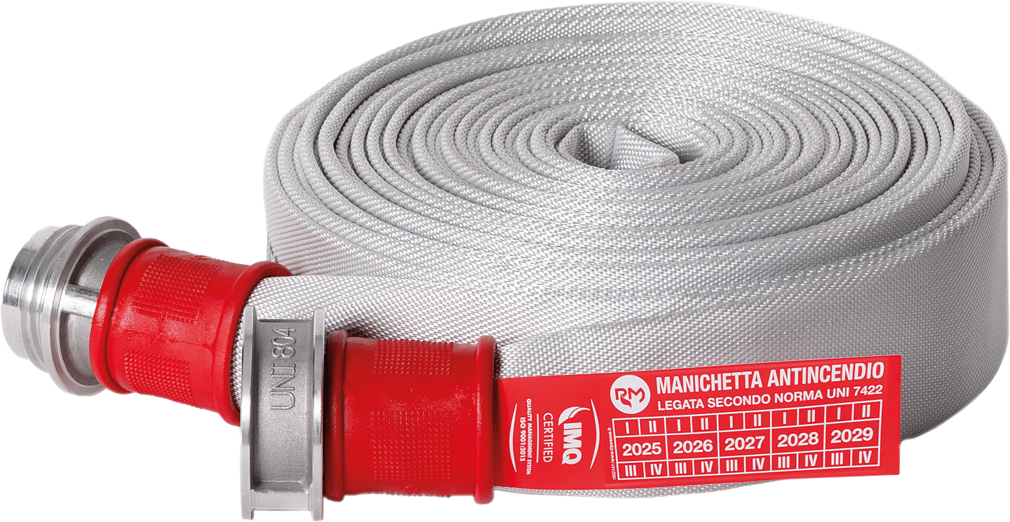 DN45-Silver-Feuerwehrschlauch mit Aluminiumkupplungen