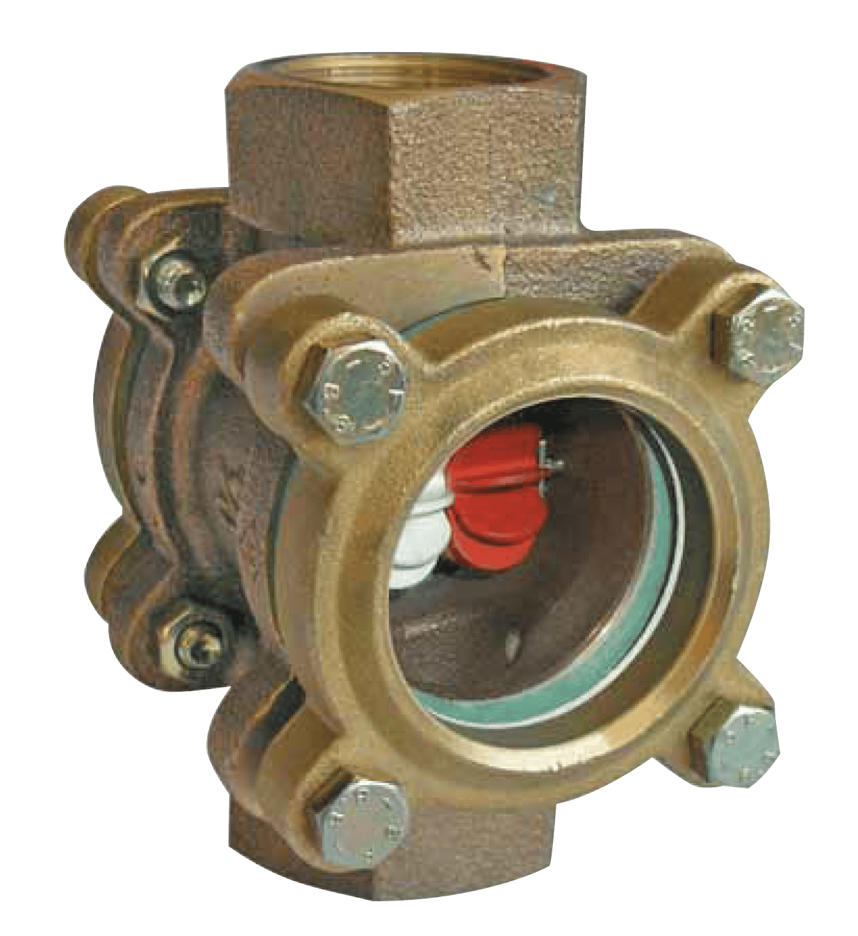 Indicatore visivo di flusso PN 16