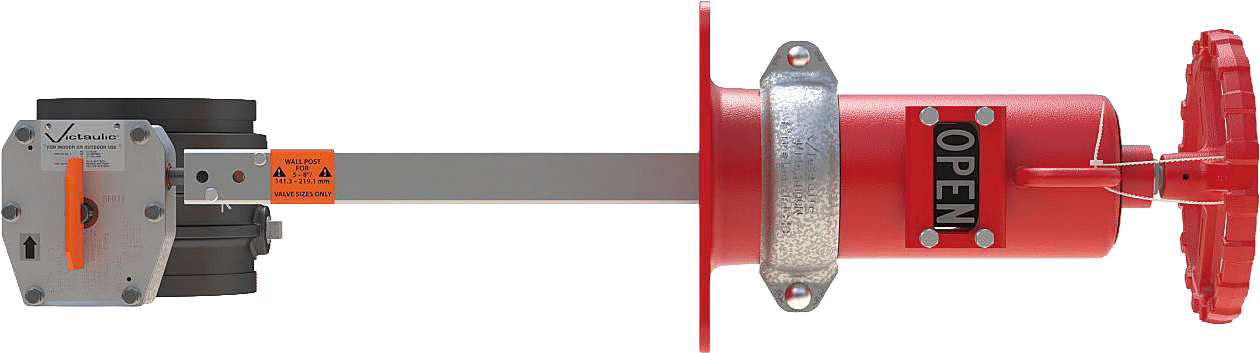 Wandstellungsanzeiger-Satz Style 775 mit Absperrklappe Style 705