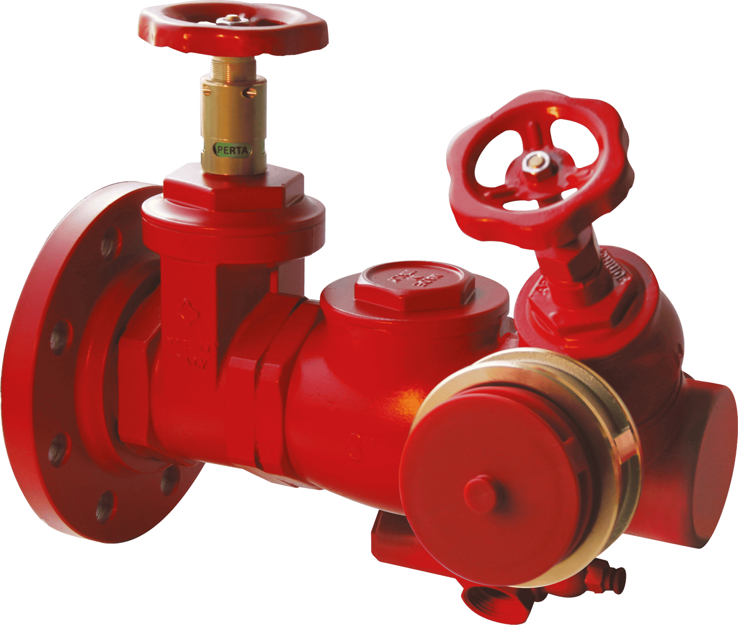 Flansch-Feuerwehreinspeisung