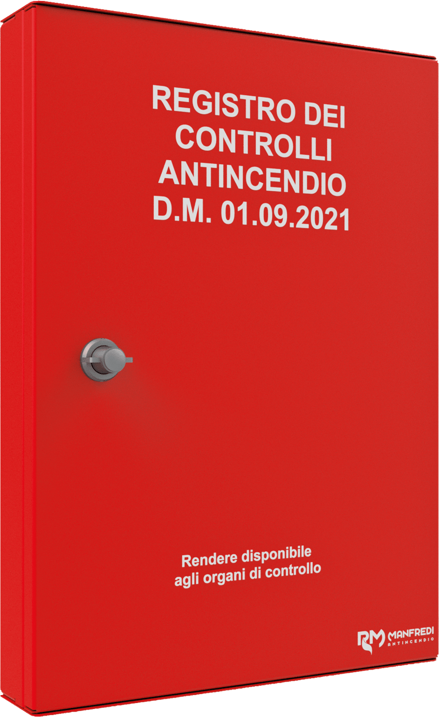Dokumentenschrank für Feuerlöschgerätebuch
