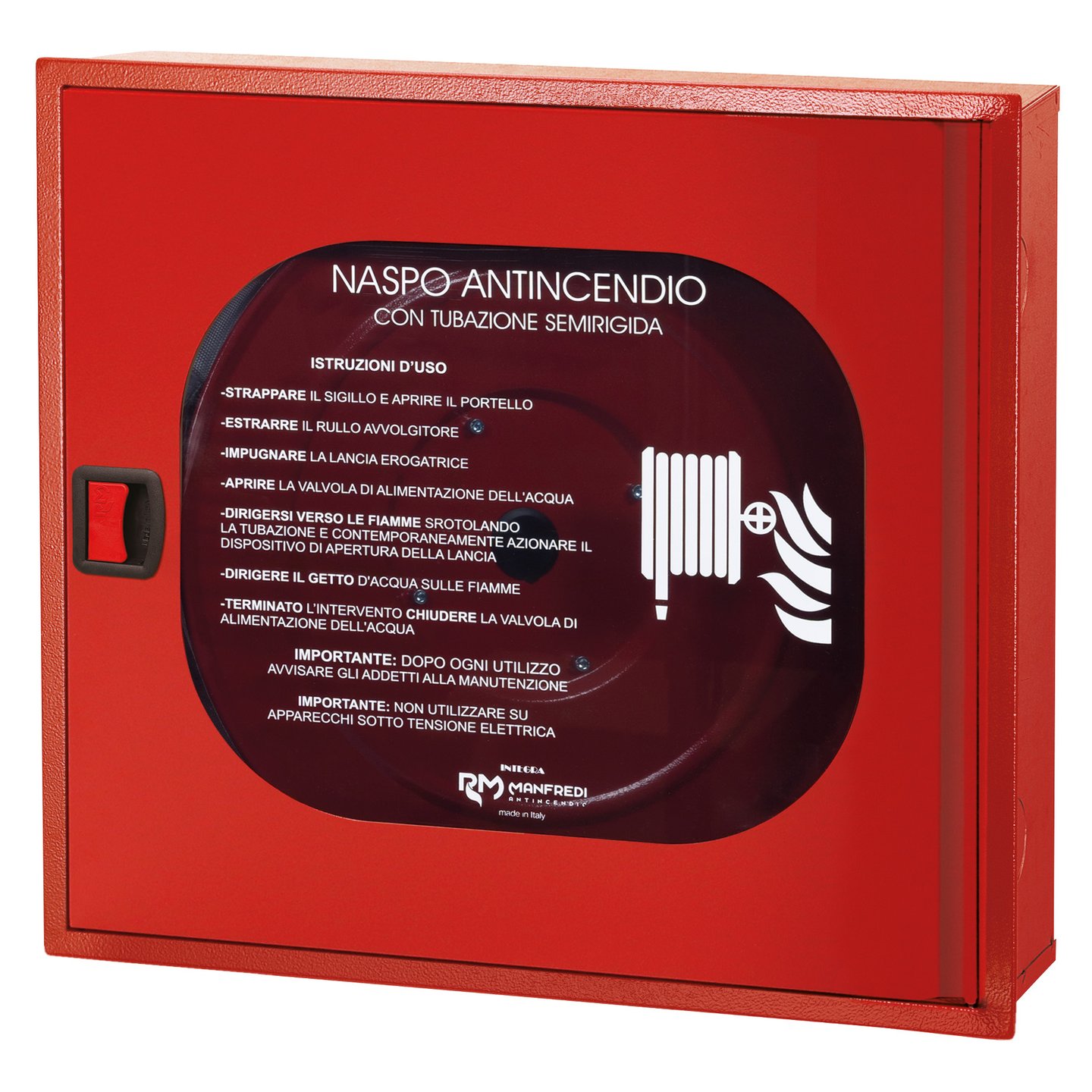 Naspo da incasso Airone Evo DN25 con lastra