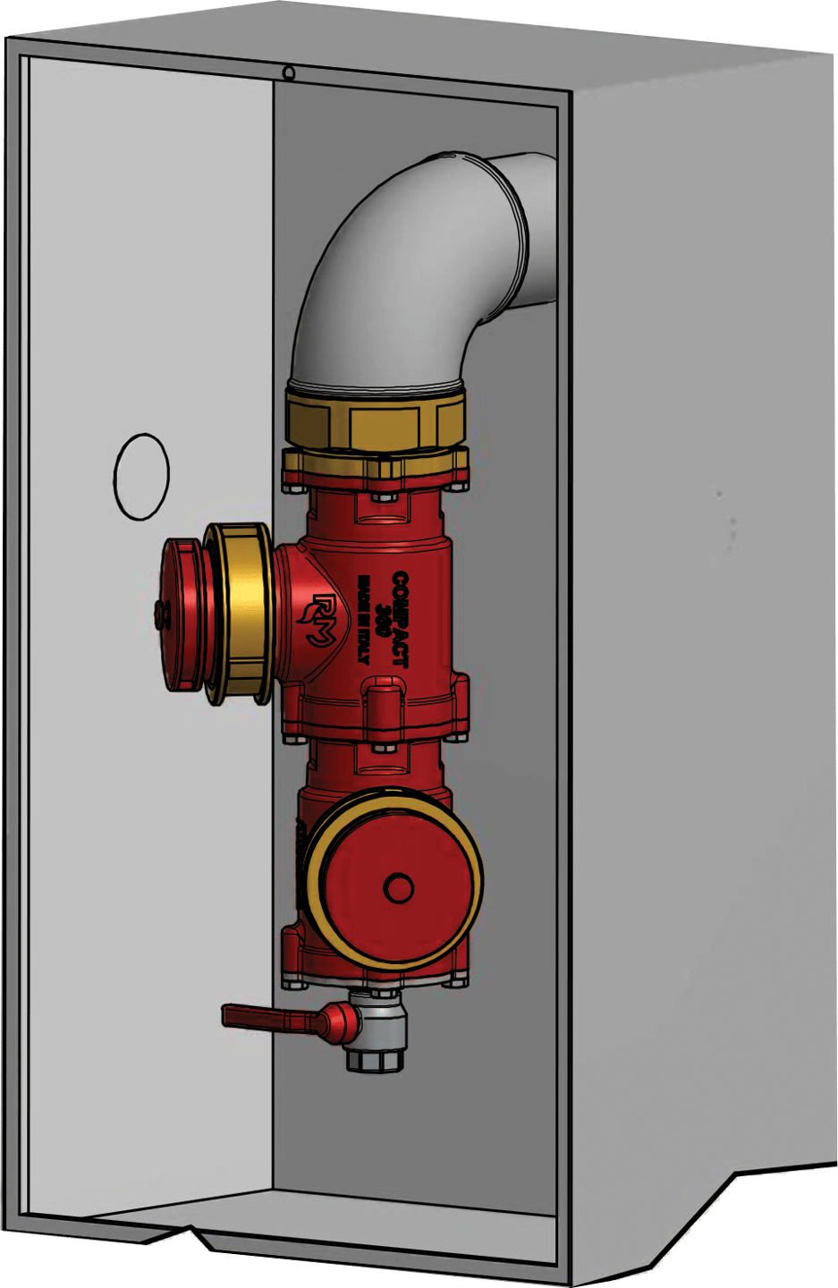 Dry Riser Inlet