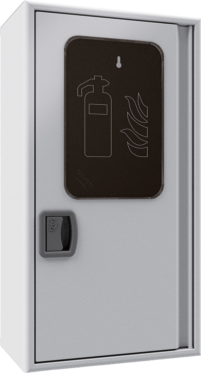 Cassetta porta estintore Airone Evo con portello pieno