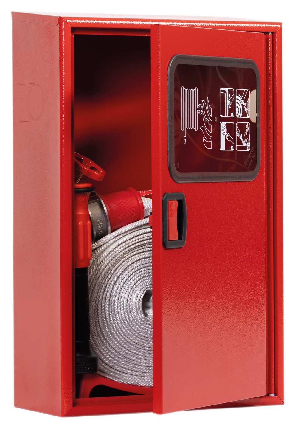 Idrante a muro Airone Evo DN45 da interno/esterno con oblò 0497/CPR/134