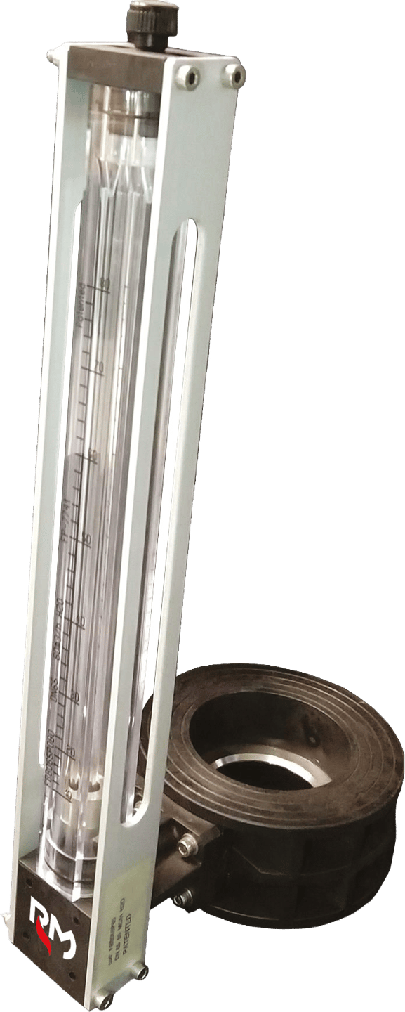 Durchflussmesser mit Durchflussanzeige
