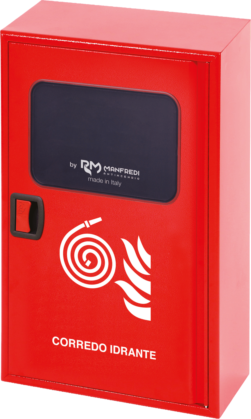 Leerer Hydrantenschrank Airone Evo DN70 mit Sichtfenster