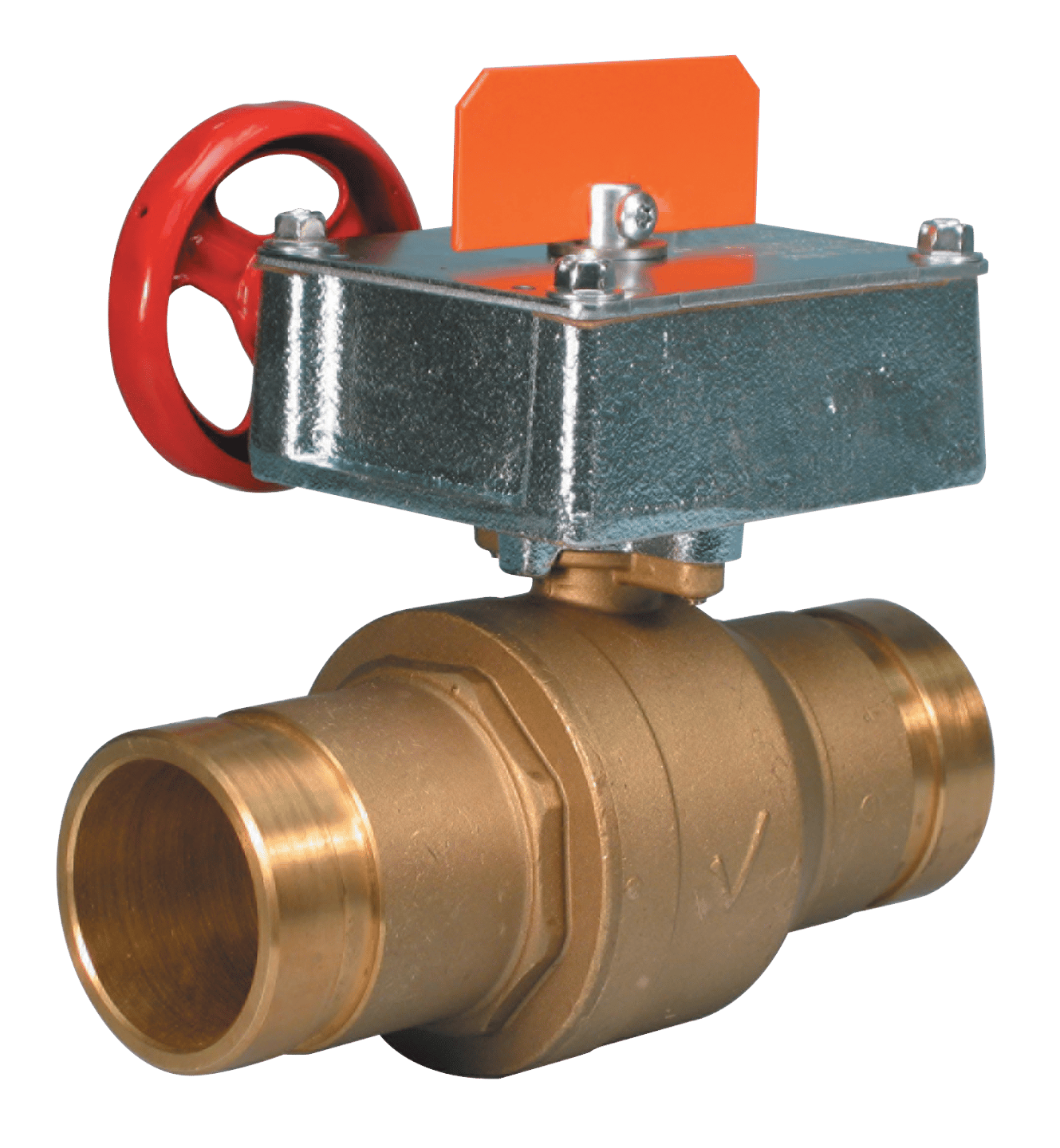 Valvola a sfera a volantino filettata / scanalata Serie 728 FireLock