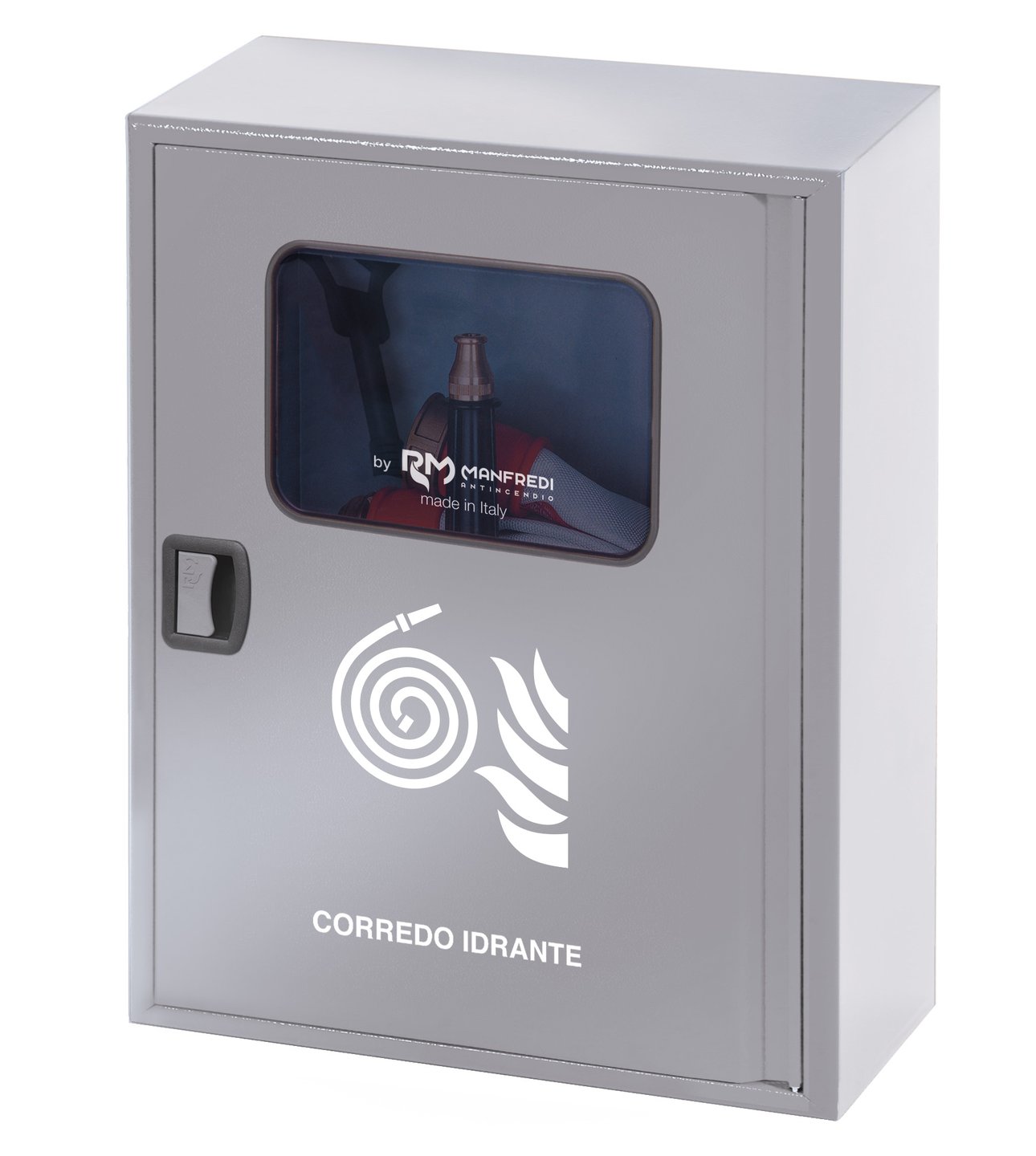 Cassetta corredo idrante sottosuolo Airone Evo XL DN70 per protezione esterna con oblò