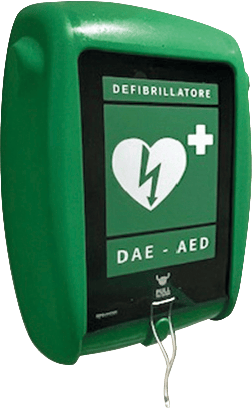 Innen- und Außen-Defibrillatorschrank