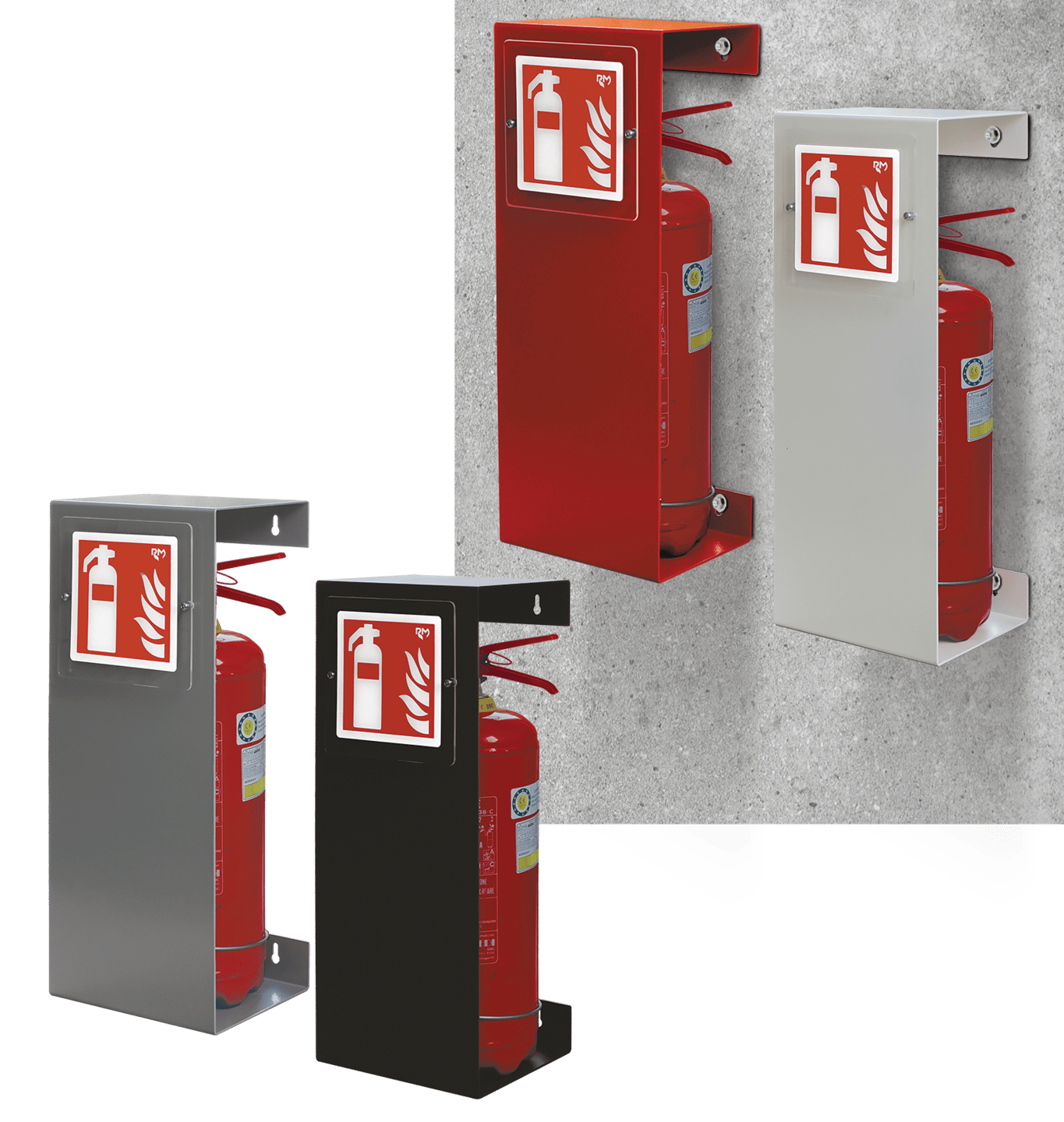 Supporto Porta Estintore Hi-Tech Wall