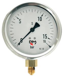 Manometro radiale Ø 63