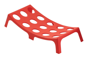 Selletta porta manichetta in materiale plastico