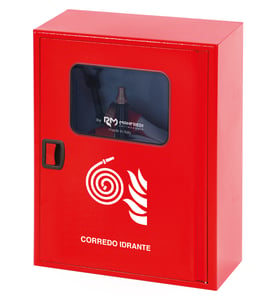Cassetta corredo idrante sottosuolo Airone Evo XL DN70 per protezione esterna con oblò