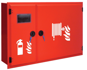 Naspo Linea Sesia da incasso Twin con Vano Porta Estintore DN25