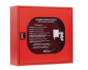 Naspo a parete Airone Evo DN25 con lastra