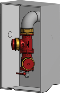 Dry Riser Inlet