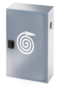 Idrante a Muro Airone Evo INOX DN70 con Portello Pieno